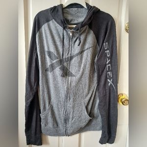 Space X Zip-Up Hoodie